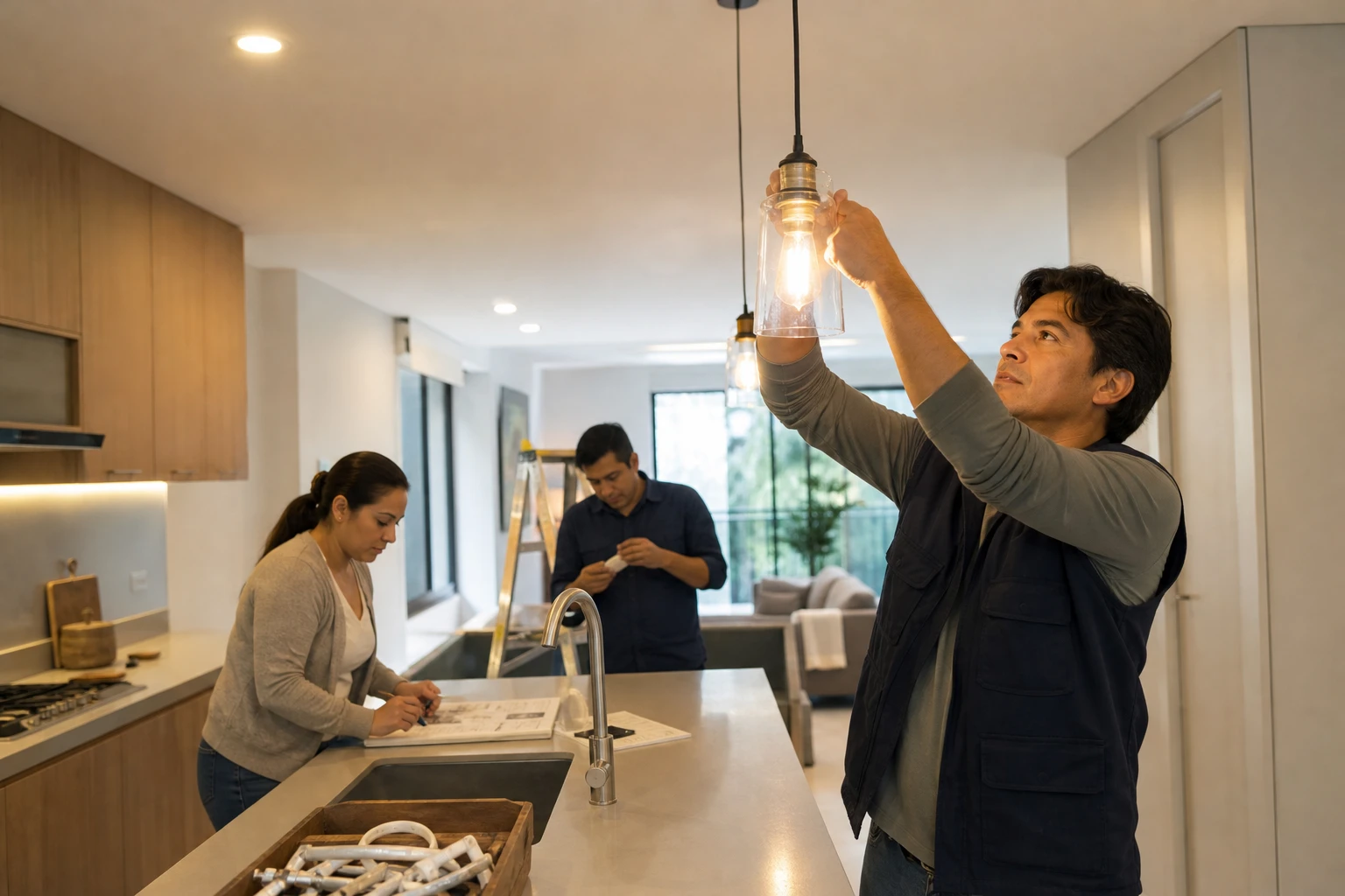 Iluminación residencial en Arequipa que responde al uso real de cada ambiente